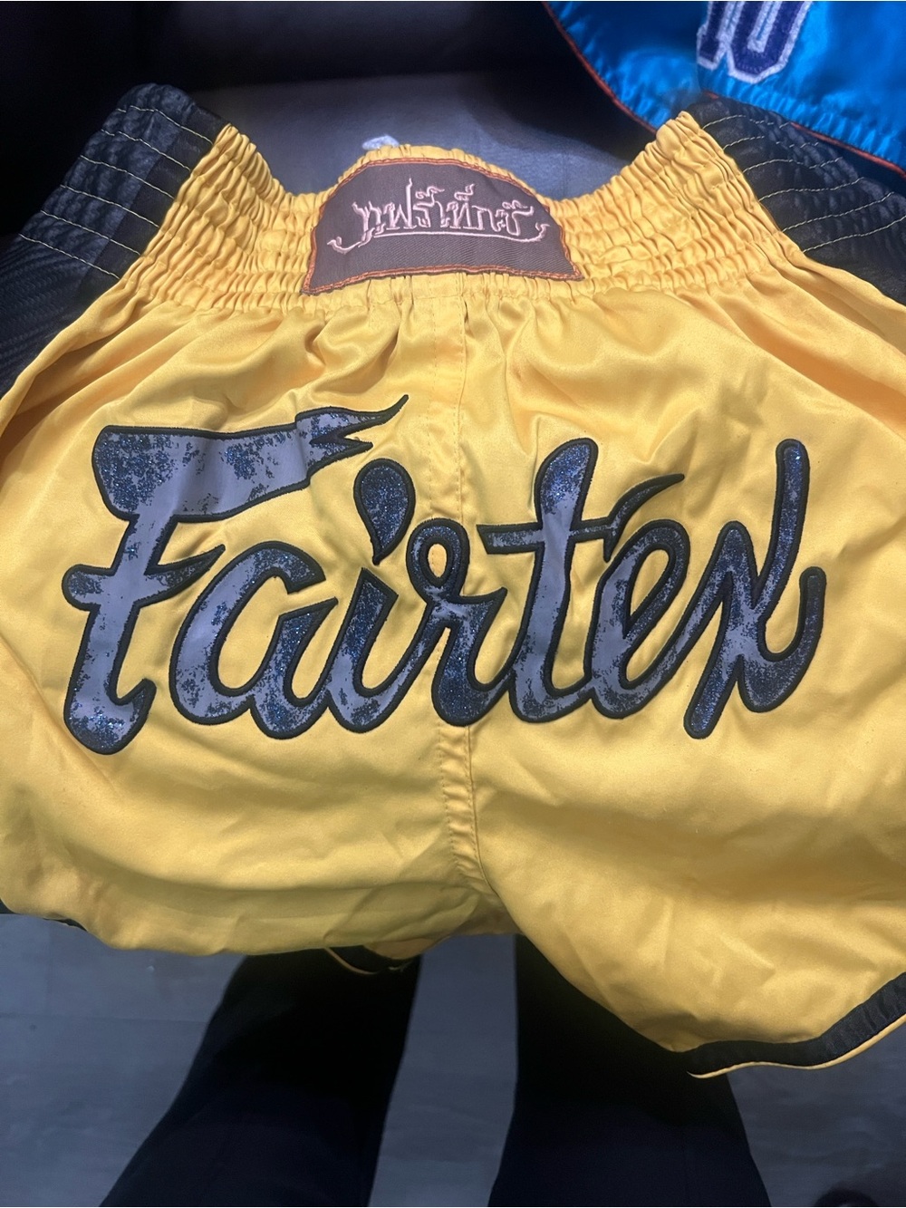 Kids Yellow Muay Thai Shorts